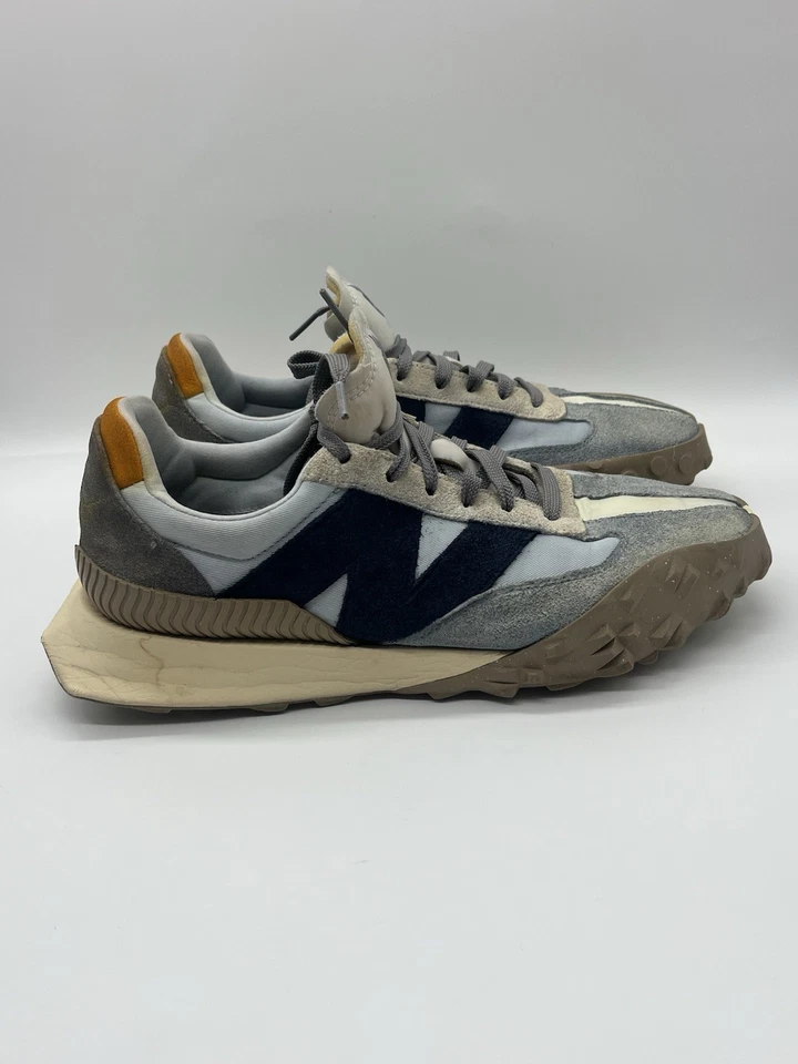 New Balance Men’s XC-72 Retro Running Shoe Sz 11.5 Sea Smoke Suede Nylon UXC72WB - Image 2 of 4