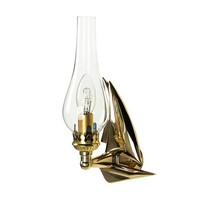 Glanzvolle Wandleuchte Barca Aus Messing Maritim Rustikale Lampe Badezimmer Flur