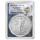 2026 (W) $1 1-oz American Silver Eagle PCGS MS70 FS Eagle Frame