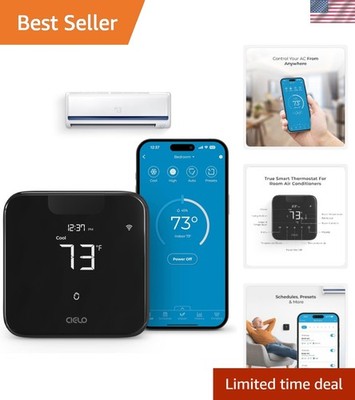 Breez Max Smart AC Controller | AHR Product of the  WiFi Thermostat for Mini-...