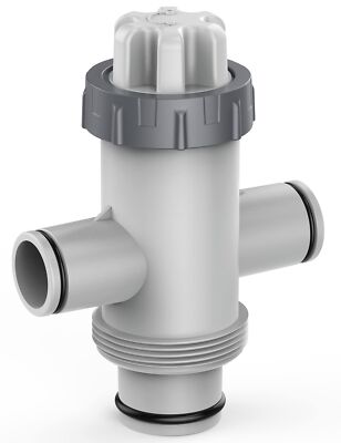 Pool Fittings Dual Split Hose Plunger Valve Pool Parts Replacement Shutoff Valve