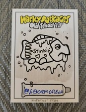 2022 Topps Wacky Packages Old School 10 Sticker Trading Cards Checklist 15