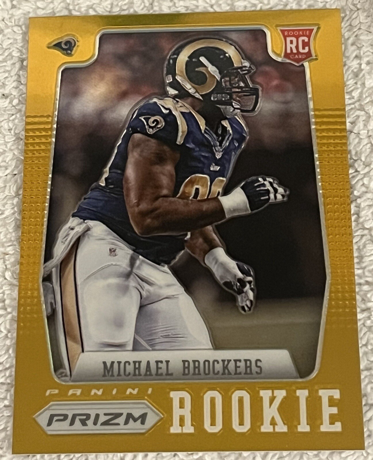 Michael Brockers Panini Prizm #284 Gold