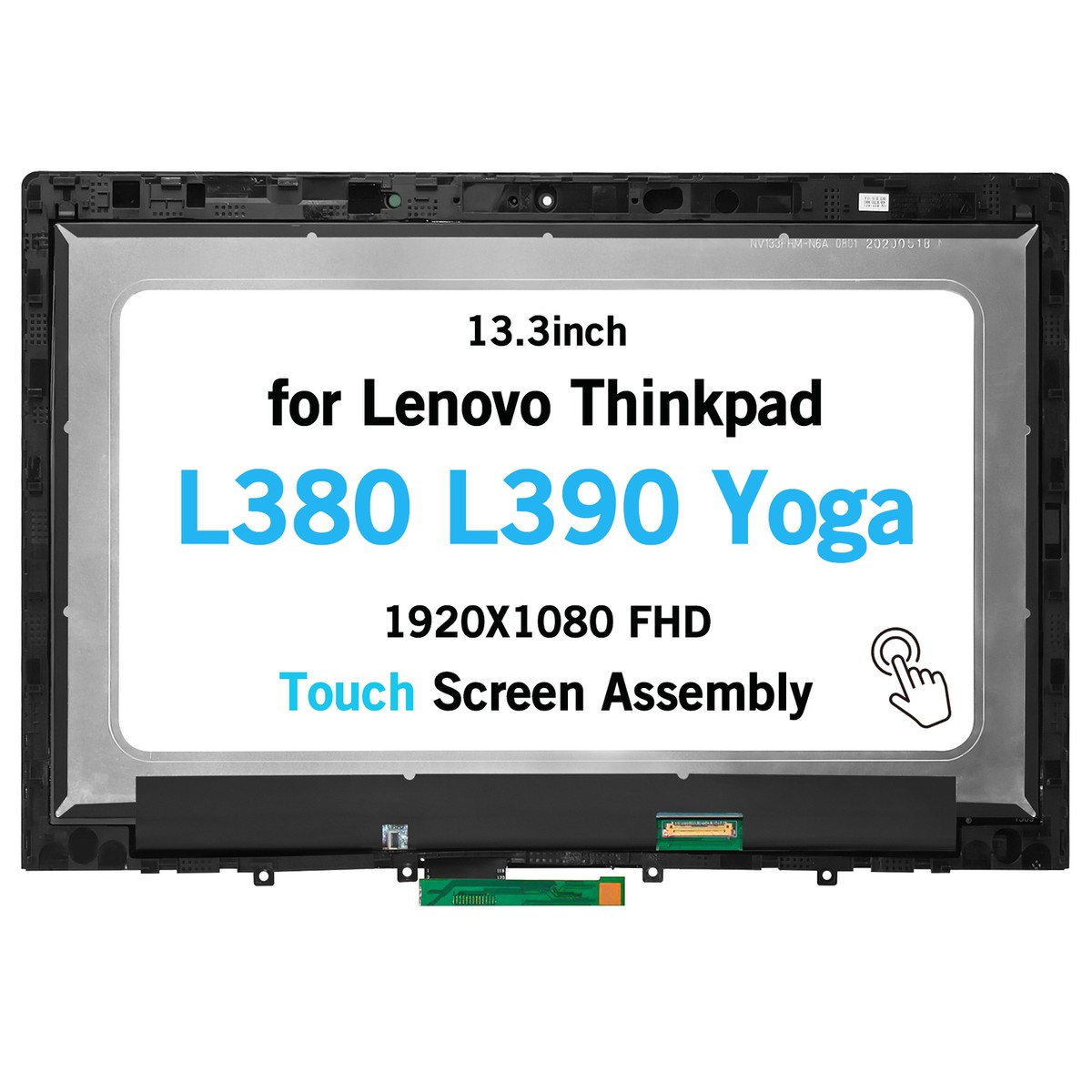 プロテサンR3箱 New Lenovo ThinkPad L390 Yoga 20NT 13.3in FHD LCD Touch Screen