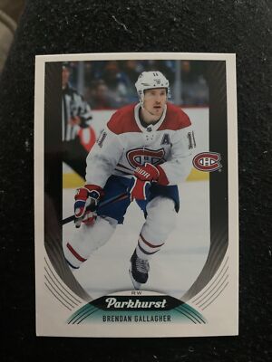 BRENDAN GALLAGHER 2020-21 UPPER DECK PARKHURST #247 SP CANADIENS C331