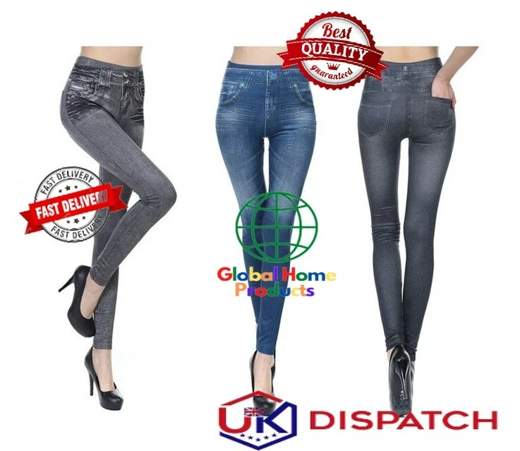 Slim n Lift Skinny Jeggings Jeans Shape wear Slimming Body Shaper Yoga Pants