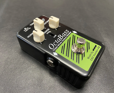 EBS OctaBass Blue Label Bass Octave pedal. New! | eBay