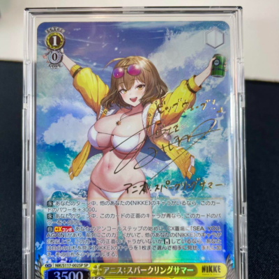 Signed Anis Foil SP NIKKE Weiss Schwarz NIK/S117-002SP Japanese WS