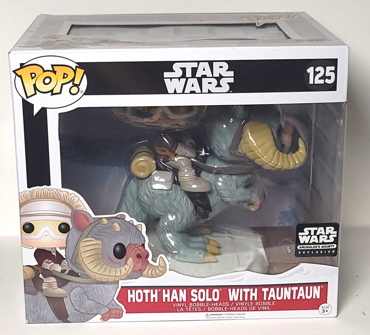 Funko Pop! Star Wars Hoth Han Solo with Tauntaun #125 | eBay