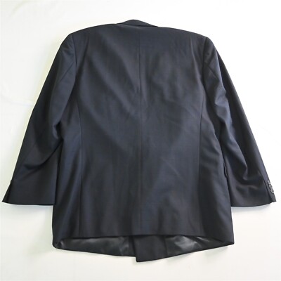 Costume et Manteau Bleu Marine à Double Boutonnage