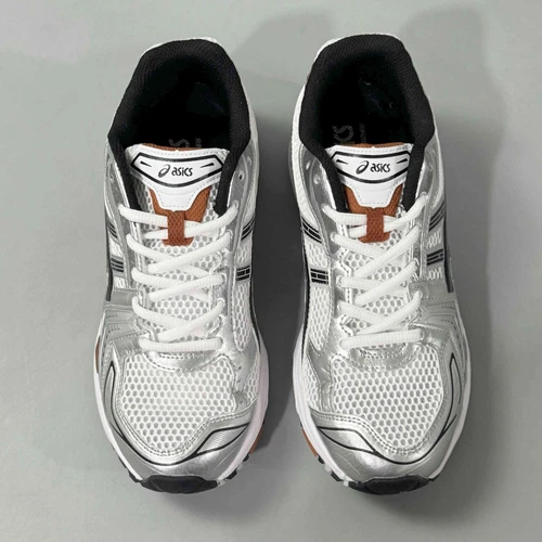 New ASICS GEL-Kayano 14 Low Silver Piquant Orange 1201A019-109 Sneakers - Picture 4 of 10