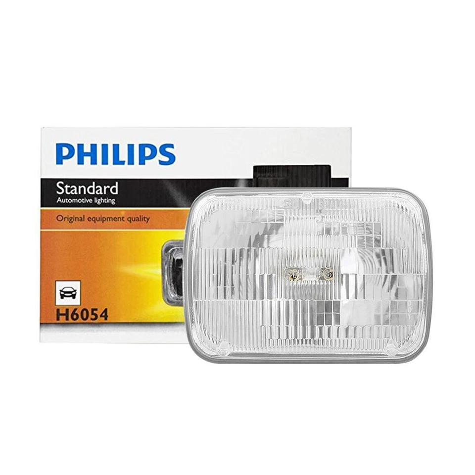 Para 1988 1989 Acura Integra Lámpara de haz alto/bajo 1 PC Philips Bombilla de faro Foto 2 de 2