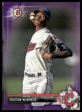 Triston McKenzie #BD-125 2017 Bowman Draft Purple #/250