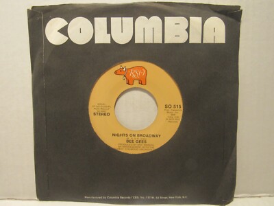 Bee Gees   Nights On Broadway / Edge Of The Universe - 1975 - POP