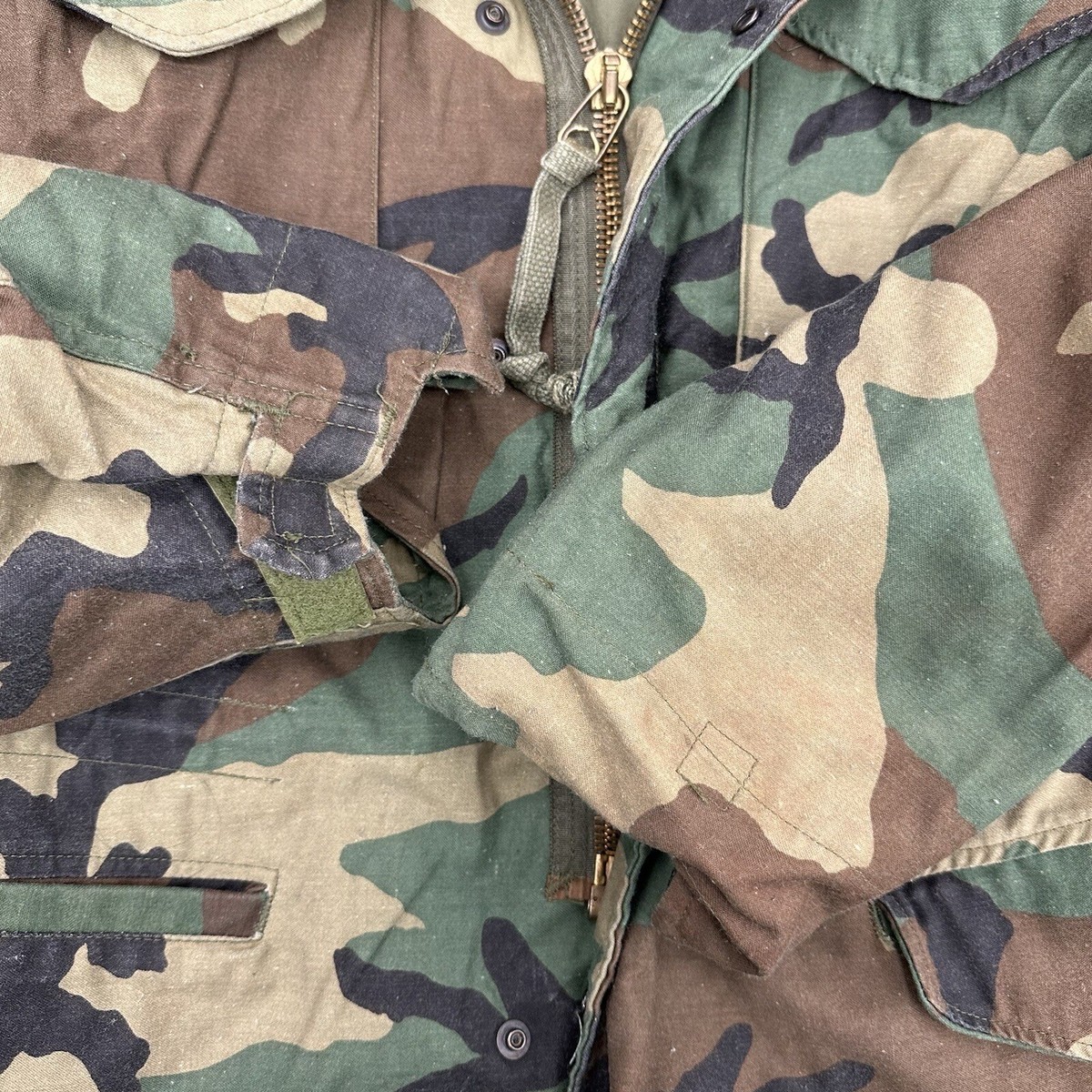 ジャケット・アウター 90s usa alpha m-65 field jacket scovill Vintage M65 Field Jacket Camo Alpha Industries Scovill