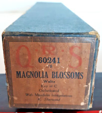 QRS piano roll 60241 Magnolia Blossoms waltz mandolin...free ship