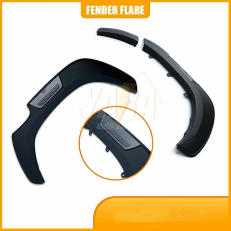 FENDER FLARE Kit Black Grey 6'' Suit For Hilux Dual Cab 2015-2022 WHEEL … - Image 4 of 4