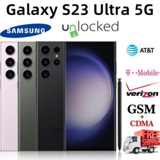 FACTORY NEW SEALED SAMSUNG GALAXY S23 ULTRA 5G UNLOCKED GSM CDMA 512GB/256GB lot