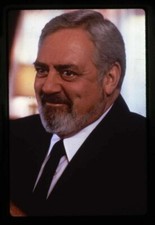 Perry Mason Raymond Burr 1986 stamped Original 35mm Transparency