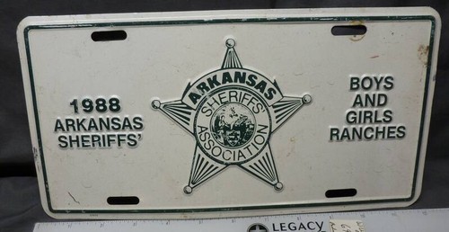 TARGA ARKANSAS - 1988 Associazione Sceriffi Ragazzi e Ragazze Ranch - Foto 1 di 2