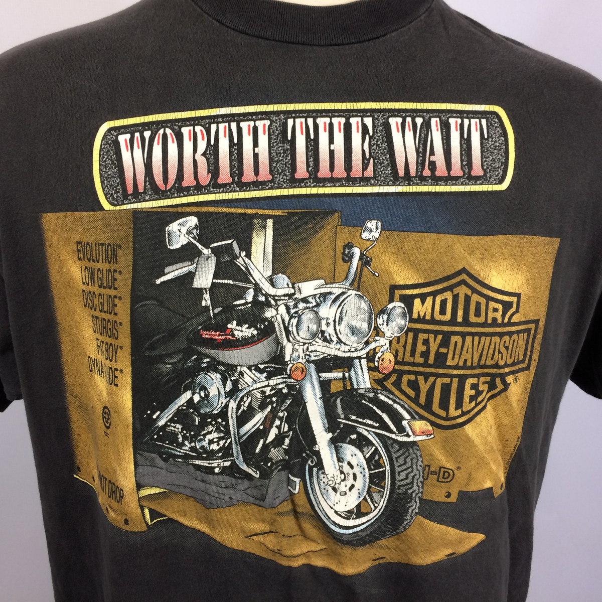 90s Harley-Davidson TシャツOrleans Two-Face 90s Harley-Davidson TシャツOrleans Two-Face