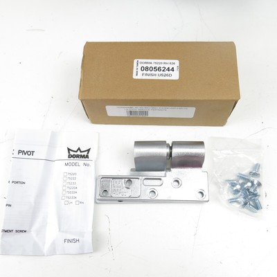 Dorma 75220 08056244 Heavy Duty Intermediate Door Pivot Satin Chrome RH 626 New