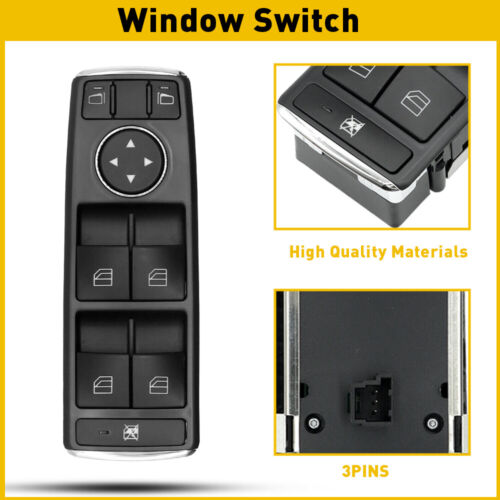 Master Driver Side Window Door Lock Switch For Mercedes W204 W212 C250 C300 E350 - Picture 12 of 20