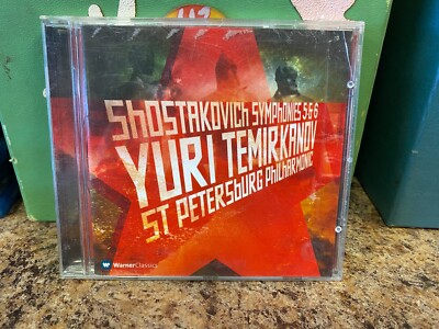 Yuri Temirkanov Shostakovich Symphonies 5 & 6 CD Warner Classics 2006 VG+