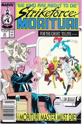 Strikeforce: Morituri # 27 (Mark Bagley) (USA, 1989)