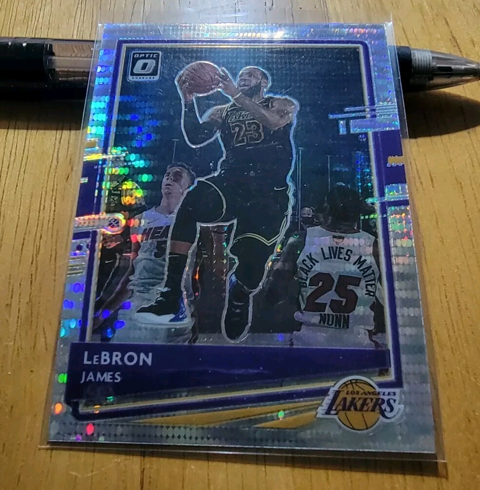 2020-21 Panini Donruss Optic -  Pulsar Prizm #13 LeBron James Lakers