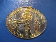 1986 Liberty Centennial Belt Buckle