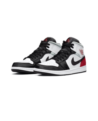 Nike Air Jordan 1 Mid SE Red Black Toe Jordan 1 AJ1 Mid SE Red