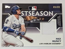 2023 Topps Postseason Performance Max Muncy relic #PPR-MM /99