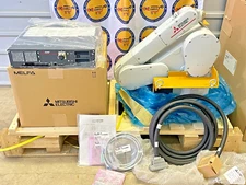 NEW MITSUBISHI MELFA RV7FRLD  INDUSTRIAL ROBOTIC ARM + NEW CONTROLLER  + CORDS