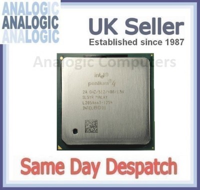Neu Intel SL5YR P4 2 GHz Sockel 478 CPU