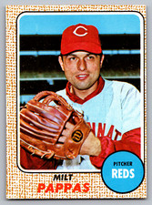 1968 TOPPS #74 MILT PAPPAS REDS
