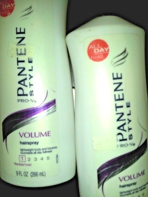 (266ml) Pantene Pro-v style Hair spray, sheer volume flexible hold 9floz (080878029174)