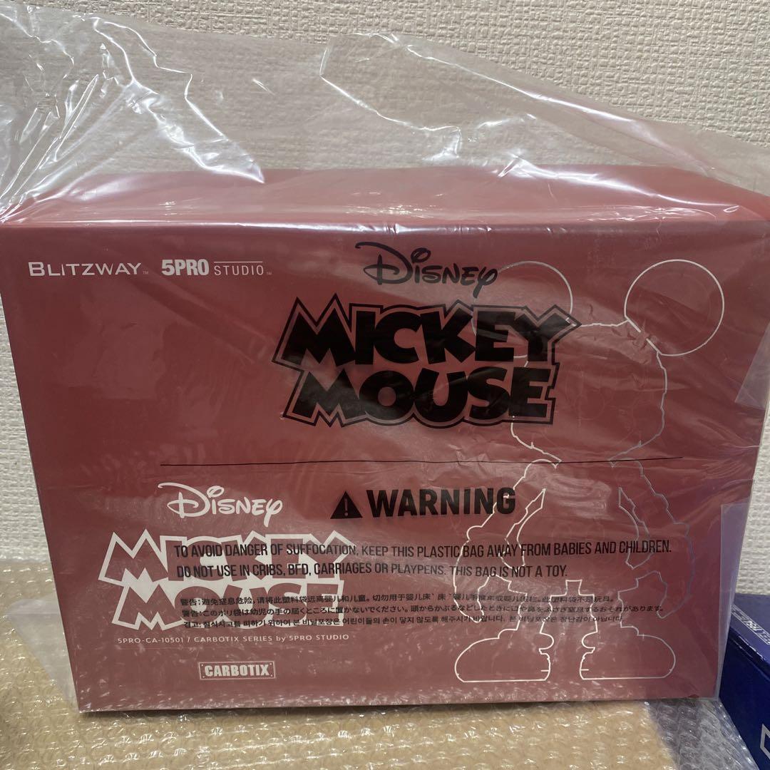 BLITZWAY Mickey Mouse CARBOTIX disney Painted Posable Figure BLITZWAY Mickey Mouse CARBOTIX disney Painted Posable Figure