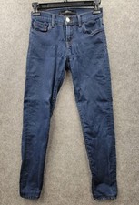 J Brand Womens Juniors Blue Jeans Size 24 Skinny Leg