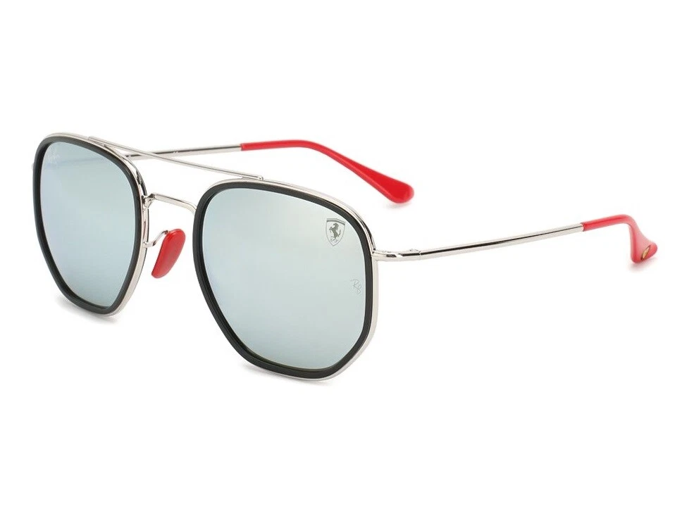 Brand New 2024 Ray Ban Sunglasses RB 3748 M F031 30 SCUDERIA FERRARI COLLECTION