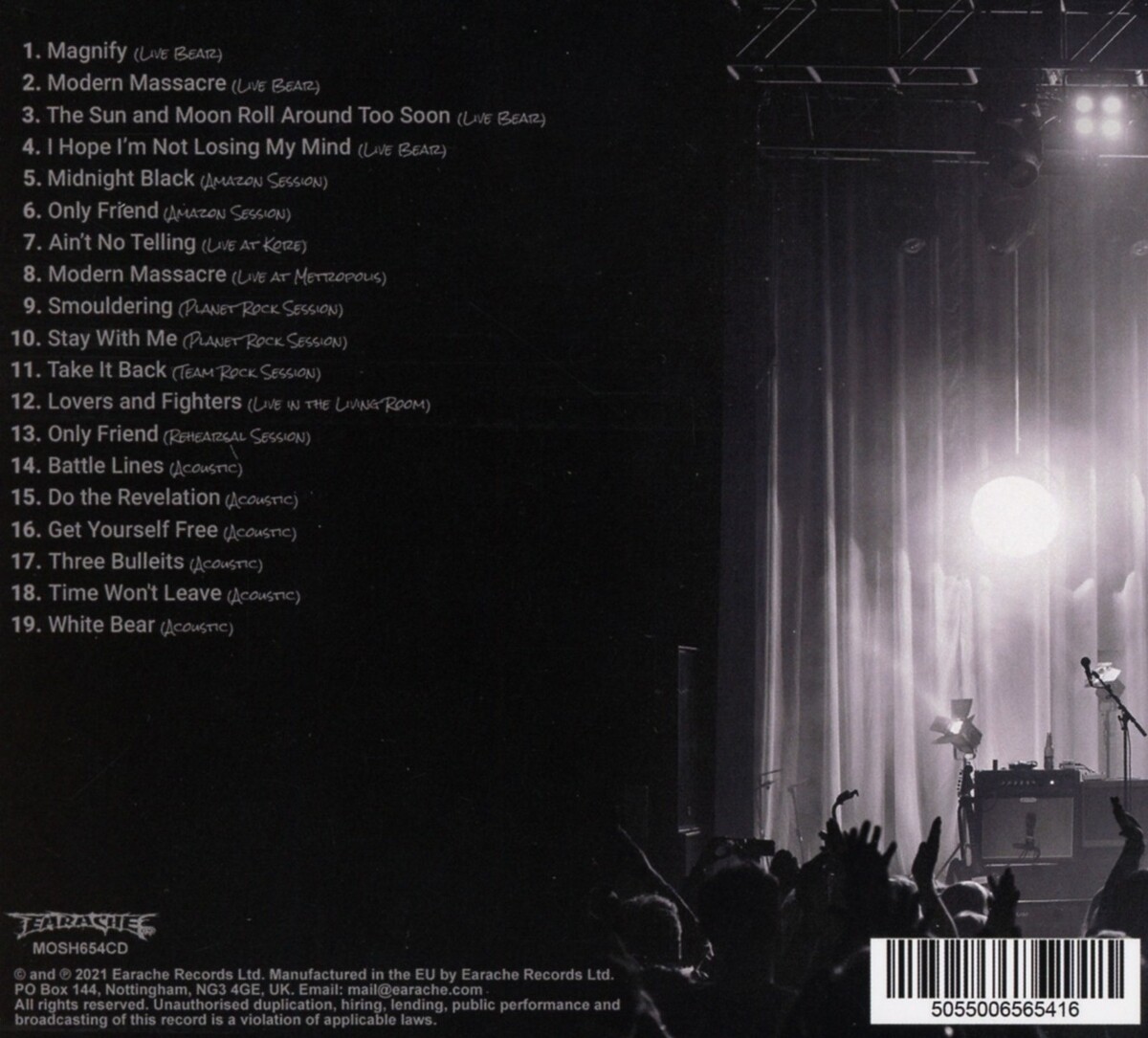 Thumbnail - Temperance Movement,the / Caught On Stage-live & Acoustic (digipak)