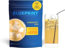 Blueprint Longevity Mix – Muscle, Mood & Focus Support | 30 Servings, Yuzu