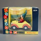 Vintage Corgi Noddy’s Car 804 Enid Blyton Noddy 1975 - With Box Old Shop Stock