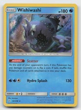 Pokemon TCG Wishiwashi 62/236 Holo Rare Cosmic Eclipse NM