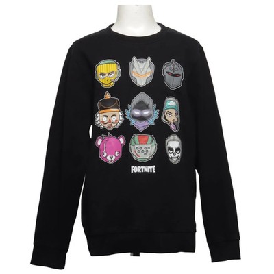 Fortnite, Sweatshirt, Größe: 152, Schwarz/Mehrfarbig, Baumwolle/Polyester #pa7