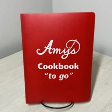RARE Amy’s Cookbook To Go Strange Bedfellows 2004 Binder Stitching Chapter 16