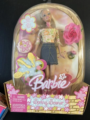 Barbie Spring Scene Doll New In Original Box Vintage