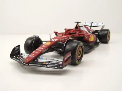 Ferrari SF25 #16 Formel 1 Australien Gp 2025 Rouge Leclerc Modèle 1:18 Bburago - Photo 1/4