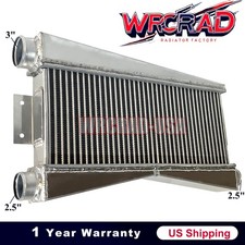 Trtt9 Aluminum Intercooler Twin Turbo Intercooler 1950cfm 1300hp For Mustang