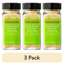  3 pack Garlic Butter Flavored Seasoning, 3 oz